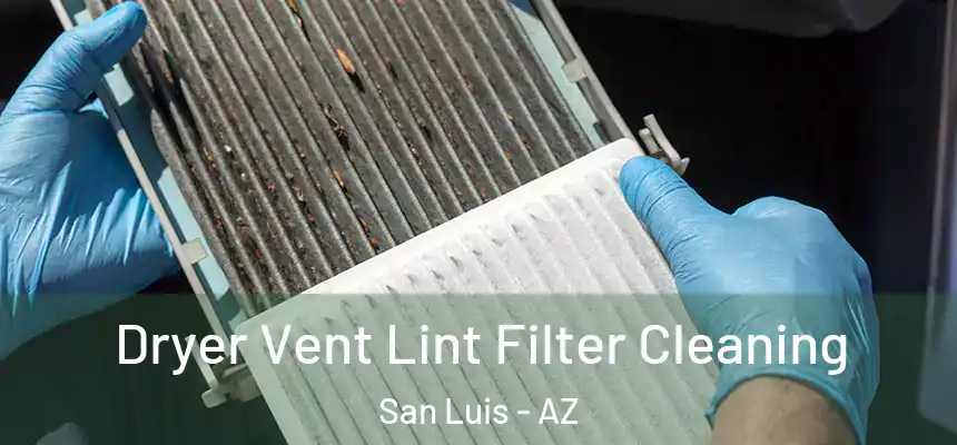 Dryer Vent Lint Filter Cleaning San Luis - AZ